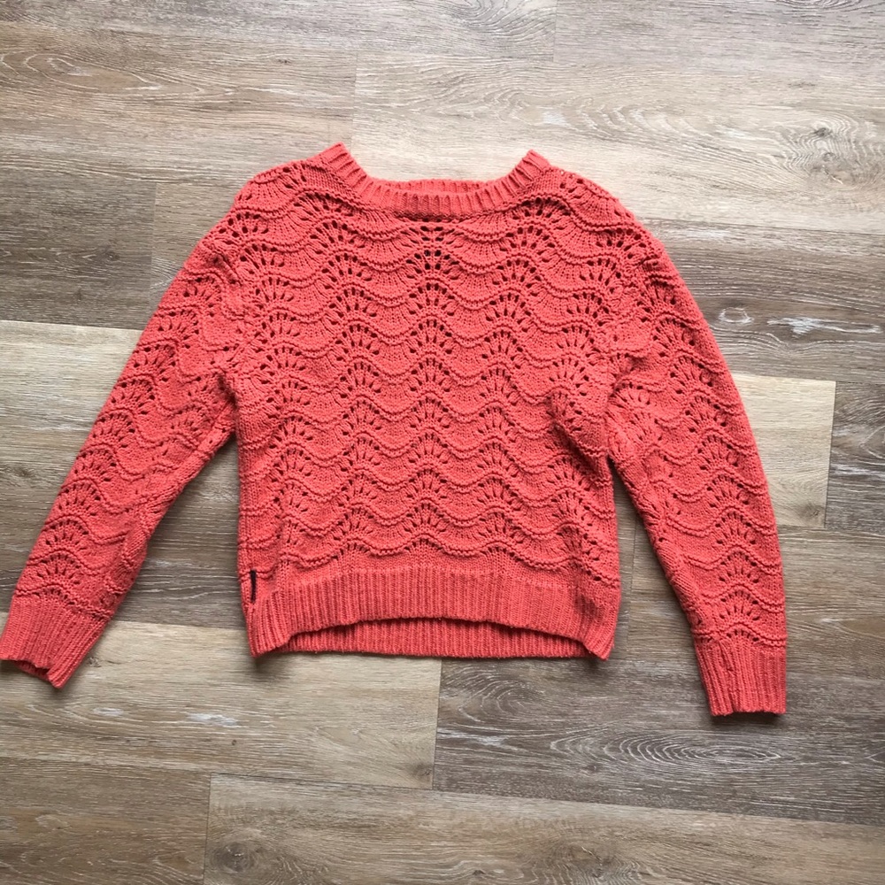 Urban Attire | Peach salmon knitted sweater